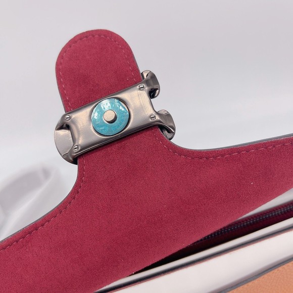 COACH TABBY Shoulder Bag 26 Vintage Pink Colorblock 76105 crossbody NWT $395 - Picture 4 of 10